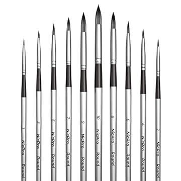 best paint by number brushes