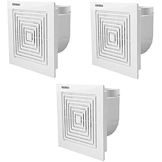 Usha Crisp Air Premia CV 260mm Exhaust Fan (White) PACK OF (3)