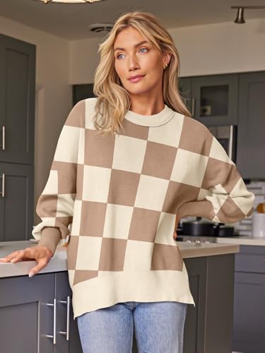 Image of EFAN Womens Oversized Sweaters Batwing Sleeve 2026 Fall Fashion Outfits