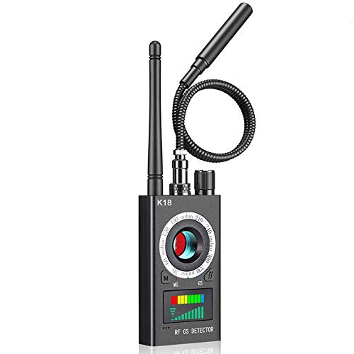 Anti Spy RF Detector, Camera Finder Bug Detector, GPS Detector, Signal RF Detector for Wireless Hidden Camera Bug GPS GSM Listening Device Magnetic Devices