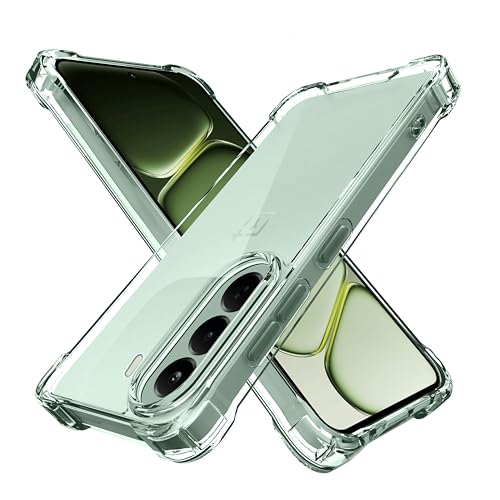 Image of CEDO Cover for OnePlus Nord CE 6 Lite (5G) | Camera Protection Shockproof Bumper-Edge | 360 Degree Protection Acrylic Crystal Clear TPU+PC | Transparent Back Case Backcover (Transparent)