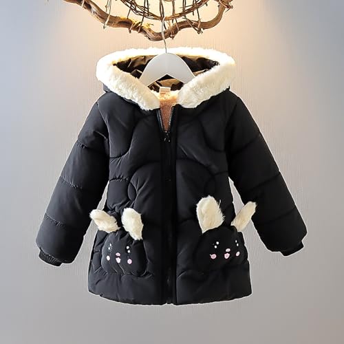 Kids Winter Coats with Hooded Girls Cute Hooded Puffer Jackets Toddler Light Puffer Coat Warm Padded Jacket2