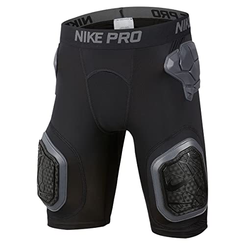 Nike Pro Boy's Hyperstrong Football Padded Shorts Black M