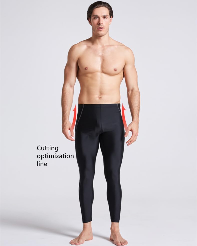 UPF 50+ Polyester Surfing Leggings Sun Protection Swimming Pants for Men3