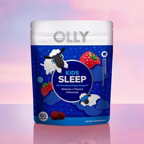 Miniatura 6 de OLLY Gomitas para dormir para niños, 0.5 mg de melatonina, L teanina, manzanilla y bálsamo de limón, suplemento masticable para niños, apoyo