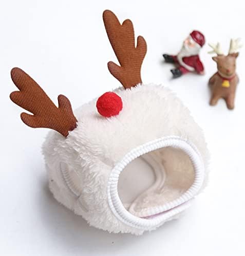 Miniatura 4 de BONICI 2 piezas - Super lindo divertido Kawaii para perro cachorro traje de Navidad toalla de saliva pañuelo para perro disfraz de Navidad para