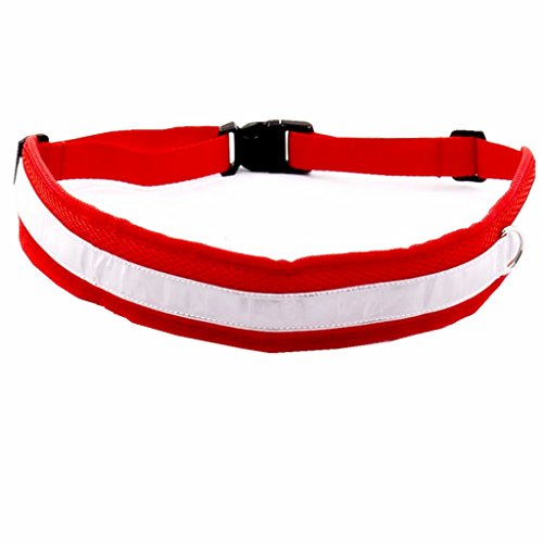 homozy – Tênis elástico de nylon para corrida e caminhada – Vermelho, 145 – 190 cm