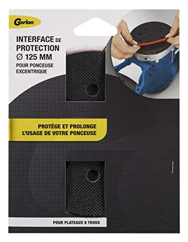 Interface Protection 125mm Pour Ponceuse Excentrique - Absorbe Les Chocs, Prolonge La Durée De Vie
