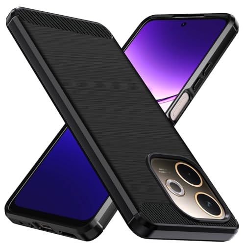 ivoler Funda para OPPO A5 Pro 4G / OPPO A5 Pro 5G, [Protección Militar] Carcasa Protectora Antigolpes, Fina Suave TPU Silicona Caso Delgada Antiarañazos Antihuellas Bumper Case, Negro