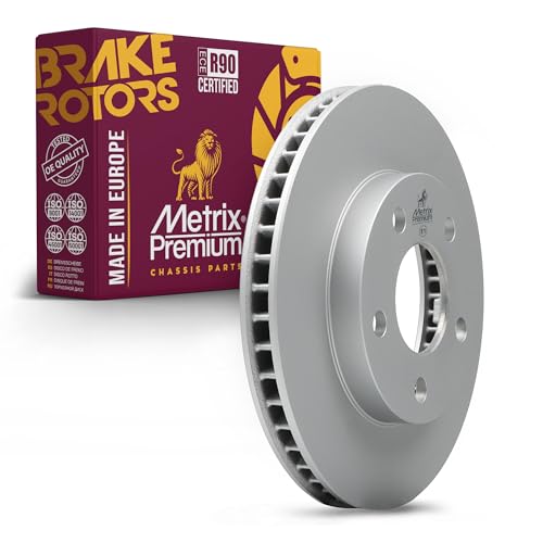 Metrix Premium Chassis Parts 278 mm Front Coated Brake Rotor Fits Malibu