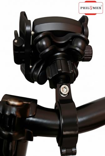 Image of Anti Vibration Damper with Quick Release 360 Rotation Waterproof Bike /Motorcycle /Scooter Mobile Phone Holder, Stand, Mount Ideal for Maps and GPS Navigation