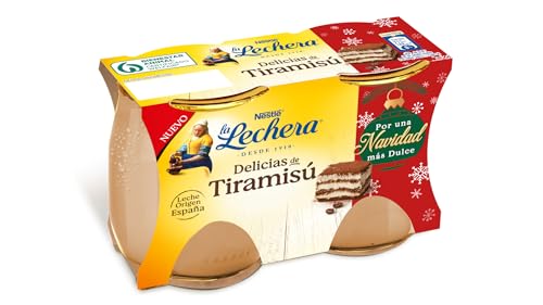 La Lechera Delicias de Tiramisú 2x125