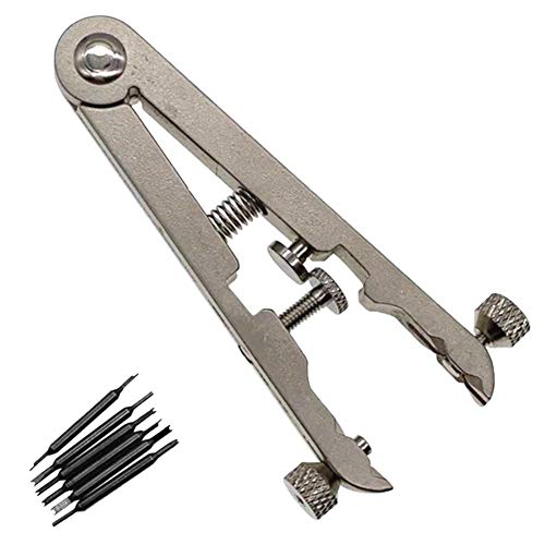 Preisvergleich Produktbild Großes V-förmiges Uhrmacher-Reparaturwerkzeug Uhrenarmband-Schraubengehäuse-Öffne...