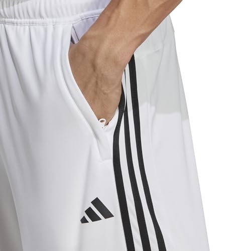 Image of adidas Tr-ES PIQ 3Sho Men Blue Training Shorts Size -