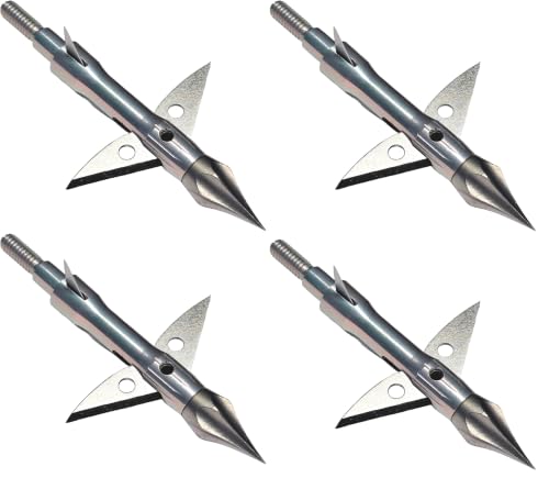 Zeus Broadheads - 4 Pack. 100gr and 125gr in Every Pack.