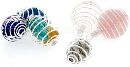 Spiral Gemstone Holder (Spiral Cage) - Large