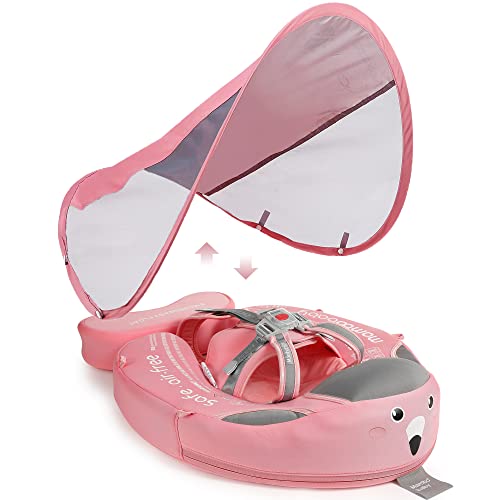 Image of Mambobaby Add Tail Newest Baby Float with Sun Canopy – Special Edition Pink