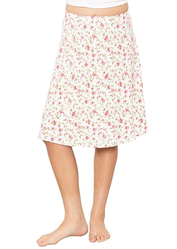 Image of STRETCH IS COMFORT Girls Skirts Flowy A Line Knee Length and Ankle Length | Elastic Waist, Kids School Skirt, Girls Maxi Skirt, Black Skirt For Girls, Faldas Para Ninas, Girls Long Skirt, Long skirts
