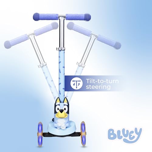 Image of Kick Scooter for Kids, 3 Wheel Self Balancing, Light Up LED Wheels