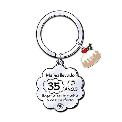LUODAN Regalos Llavero Cumpleaños-Me ha llevado 35 años llegar a ser increíble y casi perfecto-Regalo para Esposa,Mamá,Novia,Amiga,Cumpleaños Aniversario día de San Valentín (35) LUODAN Regalos Llavero Cumpleaños-Me ha llevado 35 años llegar a ser increíble y casi perfecto-Regalo para Esposa,Mamá,Novia,Amiga,Cumpleaños Aniversario día de San Valentín (35)