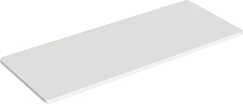 Vista 53 de VIVO DESK-TOP60G - Mesa universal de una pieza de 60 x 24 pulgadas, color gris oscuro, para marcos de escritorio estándar y sentados a pie, altura