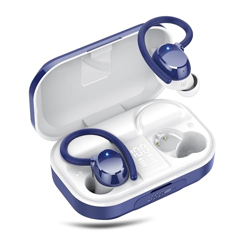 Wireless Earbuds, Bluetooth 5.4 Sport Headphones, 128H...