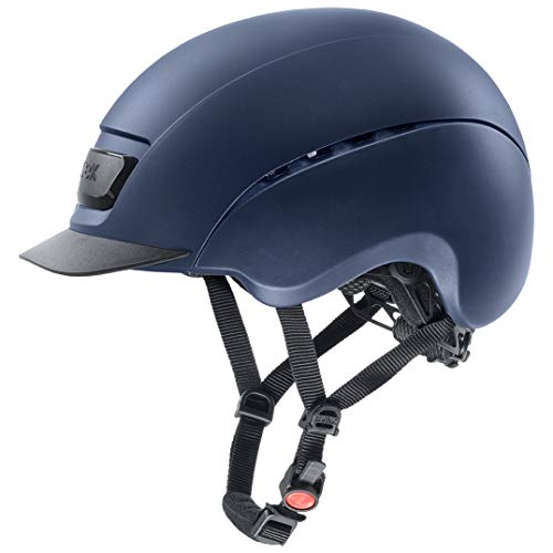 Casco de equitación Uvex Elexxion unisex para adultos protección ajustable color negro