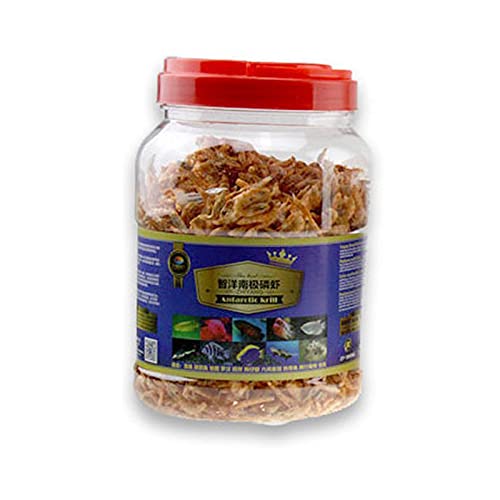 Jacksupermall 3000Ml Turtle Food Freeze Dried Krill Aquarium Pond Fish Food Floating Shrimp Carnivore Koi Tropical Cichlid Turtle Feed (3000Ml) #TOP3