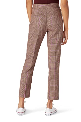 MILLY Women's Kristen Check Plaid Pant4
