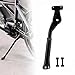 kowaku Bike Kickstand Bicycle Foot Kick Stand Cycling Accessories Bicycle Kickstand Single Leg Kickstand for Boys Girls Road Bikes