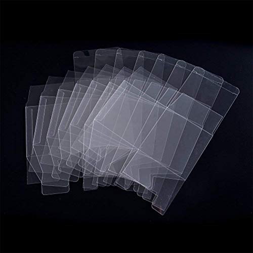 Mose Cafolo 50Pcs 2.5X2.5X2.5 Inches (6.35X6.35X6.35Cm) Clear Plastic Candy Gift Boxes Thick Pvc Anti Scratch Holiday Wedding Party Favor (Transparent Cube Box) #TOP4