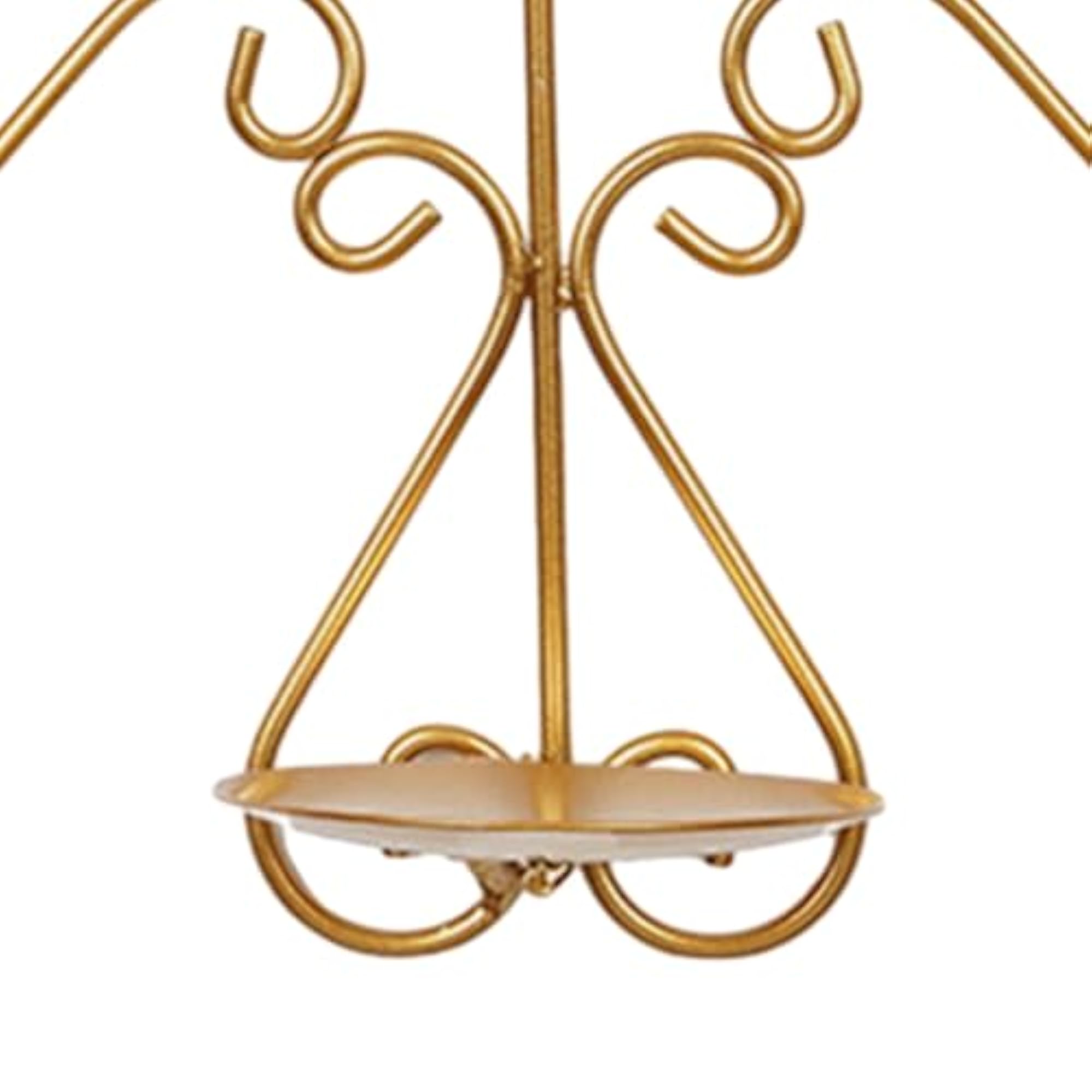 Pillar Candle Holder Stand Simple Fireplace Desktop