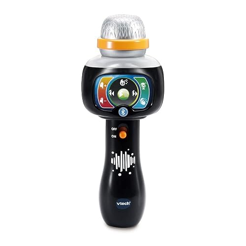 VTech - Micrófono Infantil Karaoke Canta Conmigo, Juguete para niños +2 años, Color Negro, Versión ESP - Chollo en Juguetes y juegos
