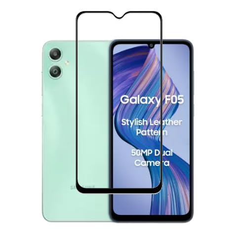 AARERED Rounded Edge Tempered Glass for Samsung m05 with Fingerprint resist technology (Black) (Pack of 1) (B0DHSJ75DZ) Amazon Price History, Amazon Price Tracker