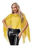 Photo Gallery yhong scialle elegante da donna manica corta con perle coprispalle mantello in tinta unita bolero leggero estivo per cerimonia matrimonio abito coprispalle cape giallo taglia unica Photo Gallery yhong scialle elegante da donna manica corta con perle coprispalle mantello in tinta unita bolero leggero estivo per cerimonia matrimonio abito coprispalle cape giallo taglia unica