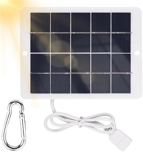 Portable Solar Charger | Waterproof Charger | 5w Fast Charging | ...