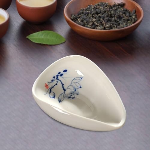 Cuenco dosificador de café taza para pesado de granos bandeja cerámica para té en restaurante 5
