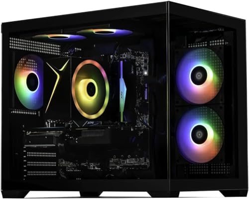 STORMCRAFT Sirius AI �Q�[�~���O�f�X�N�g�b�v�AIntel i5 14400F�AArc B570 10GB GDDR6 1440P�Q�[���Ή��A16GB DDR4 RGB�������A1TB NVMe SSD�AVR�Ή� PC�Q�[�}�[