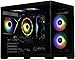 STORMCRAFT Sirius AI Gaming Desktop, Intel i5 14400F, Arc B570 10GB GDDR6 Supports 1440P Gaming, 16GB DDR4 RGB Memory, 1TB NVMe SSD, VR Ready PC Gamer