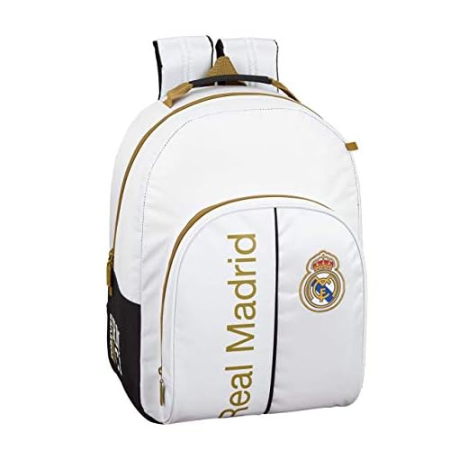 Real Madrid CF niños Equipaje, Blanco, Talla Única