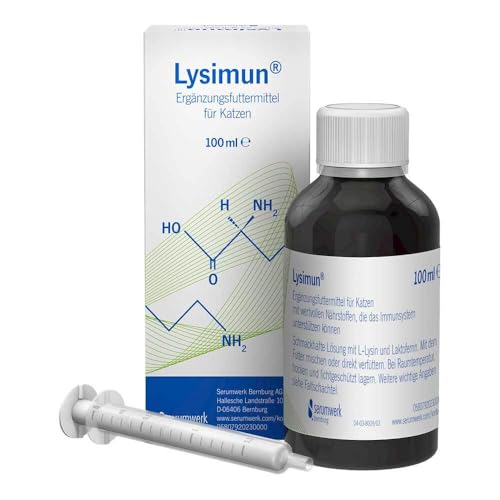 Serumwerk Bernburg AG LYSIMUN Ergänzungsfutterm.Lsg.f.Katzen 100 ml