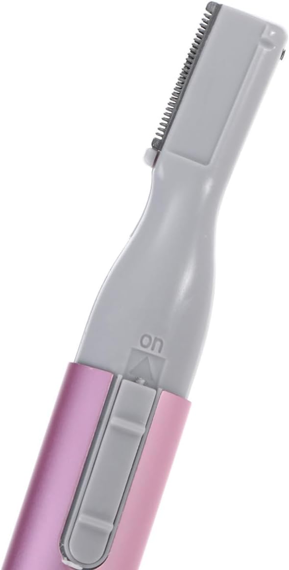 VALICLUD 2pcs Electric Eyebrow Trimmer for Women Lightweight Portable Eyebrow Razor Hair Remover with Comb Aluminum and Abs Material