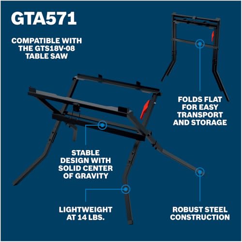 BOSCH GTA571 Folding Table Saw Scissor Stand