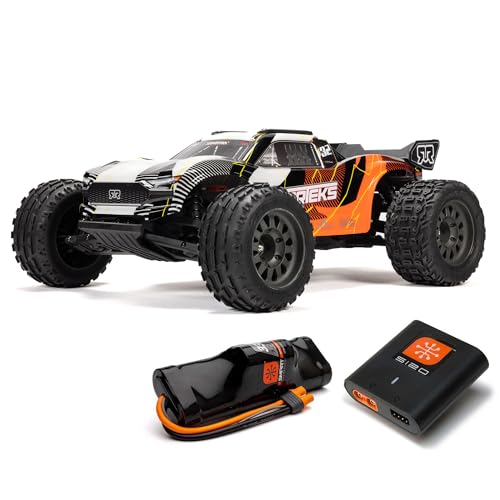 ARRMA RC Truck 1/10 VORTEKS 2wd Stadium Truck RTR with Smart Battery & Charger, Orange, ARA3205ST1