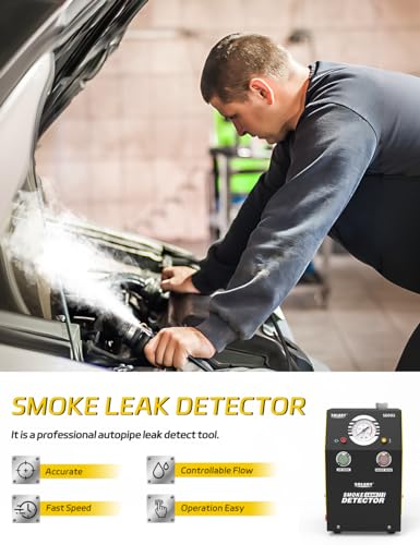 Solary Smoke Machine for Car - DC 12V EVAP Automotive Smoke Tester for Vacuum Leaks