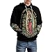Our Lady of Guadalupe - Virgin Mary Sweatshirt Fashion Classic Hoody Big Pocket Pullover Hoodie Men Women Long Sleeve Drawstring Hoodie 3XL