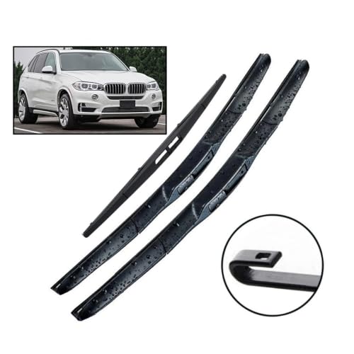 Limpiaparabrisas coche para solucionar la mala visibilidad trasera y delantera en X5 F15 2