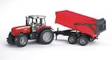 Frère Massey Ferguson 7480 Tracteur et Remorque (02045)