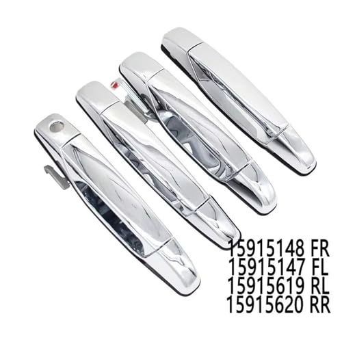 Poignée porte extérieure cassée Silverado arrière droit ? Solution chrome