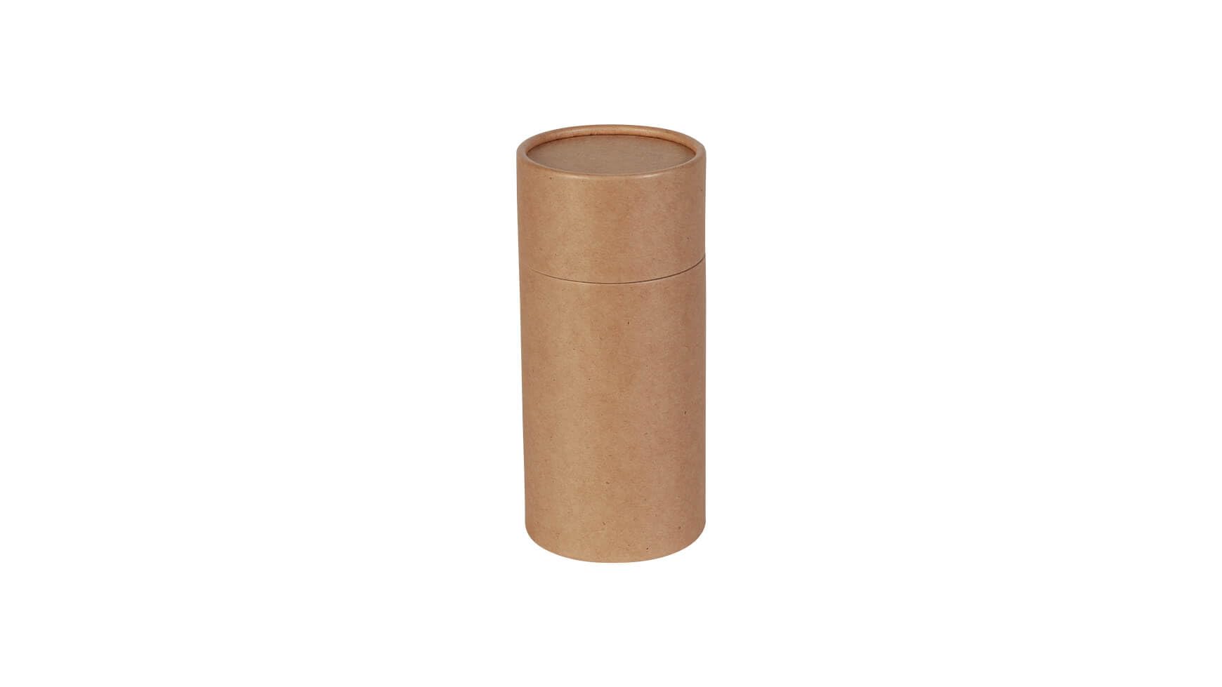 10x Rundkarton 150 mm hoch Ø 70 mm 170g/qm Naturbraun Runde Geschenkbox mit Deckel Rundbox Geschenkbox rund